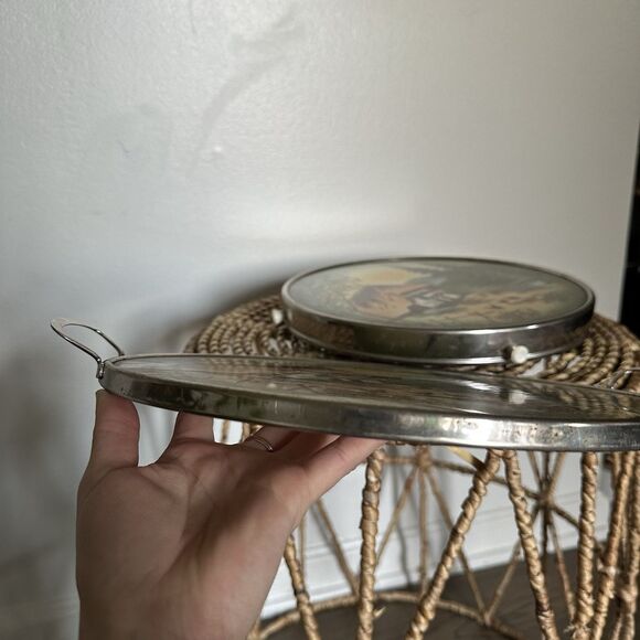 vintage Echt Keramik Grunstadt Ceramic serving and rotating tray - Picture 8 of 9